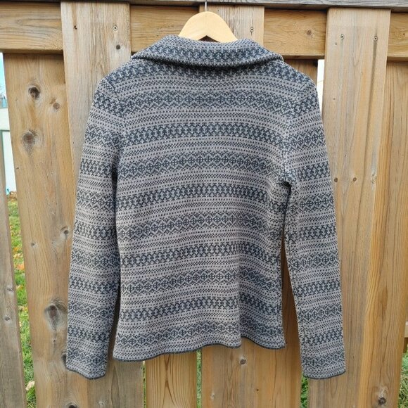 Attractive Carole Little Knit Blazer Medium Merino Wool So SOFT - Picture 5 of 6